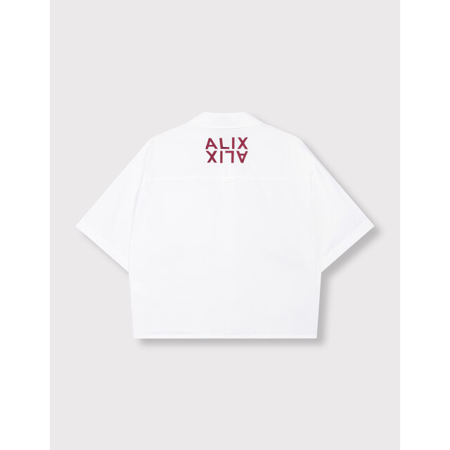 Alix The Label Ladies woven clean poplin shortsleeve blouse blouses 2603907632 2603907632 large