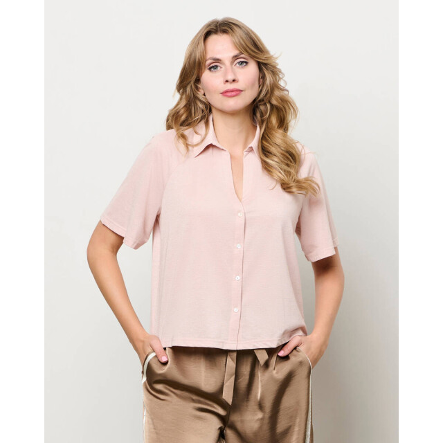 &Co Woman Blouse korte mouw bl429 vanity &Co Woman Blouse korte mouw BL429 VANITY large