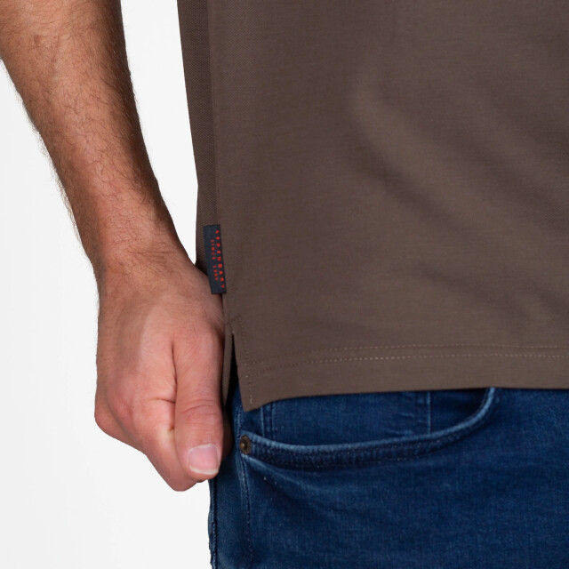 Q1905 Polo shirt willemstad donker QM2663909-800-1 large