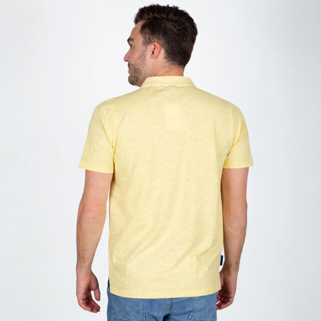 Q1905 Polo shirt willemstad lichtgeel QM2663909-214-1 large