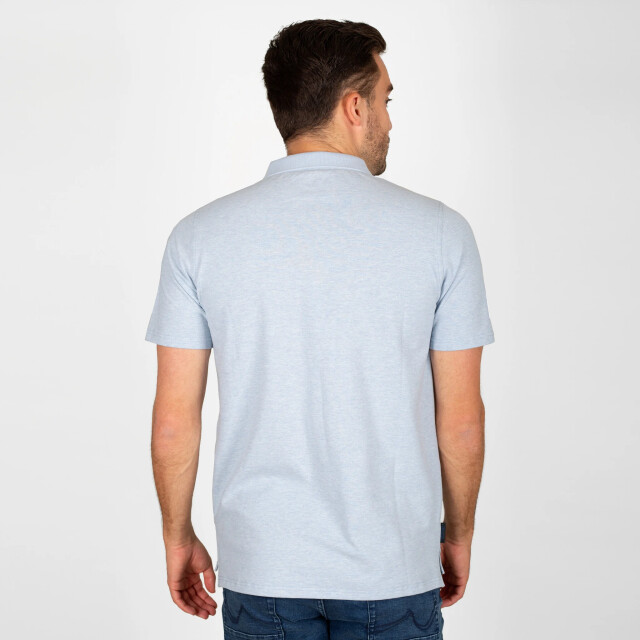 Q1905 Polo shirt zuidland mist melange QM2663924-672-1 large