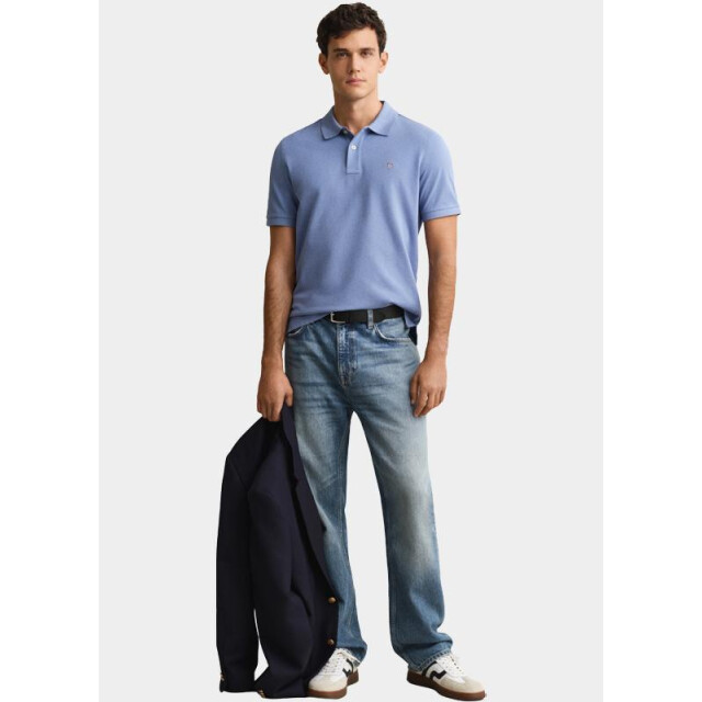 Gant Polo heren regular fit shield piqué polo 2210/430 205859 large