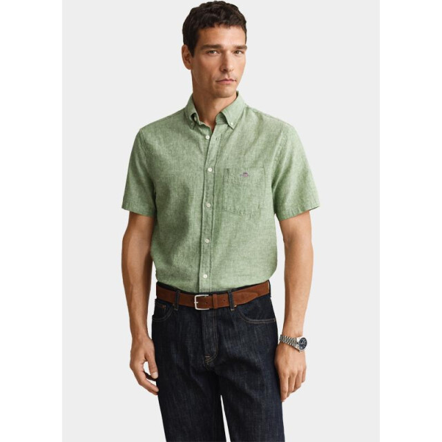Gant Overhemd korte mouw heren overoverhemd met korte mouwen 3250083/354 205872 large