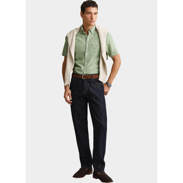 Gant Overhemd korte mouw heren overoverhemd met korte mouwen 3250083/354 205872 large