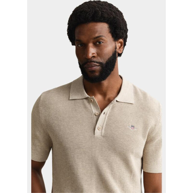 Gant Polo heren katoenen polotrui met textuur 8030294/198 205886 large