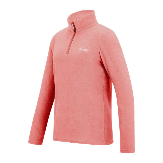 Regatta Dames sweetheart quarter zip fleece top UTRG12093_peachpink large
