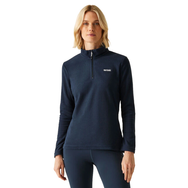 Regatta Dames sweetheart quarter zip fleece top UTRG12093_navy large
