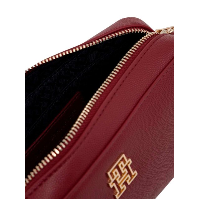 Tommy Hilfiger Dames tijdloze logohandtas UTNA1401_burgundy large