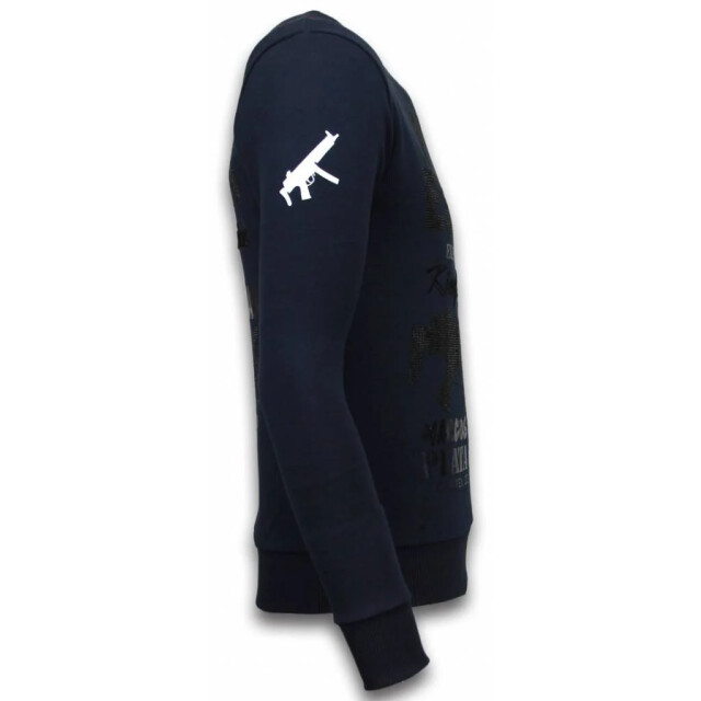 Local Fanatic Pablo escobar rhinestone sweater 5917B large