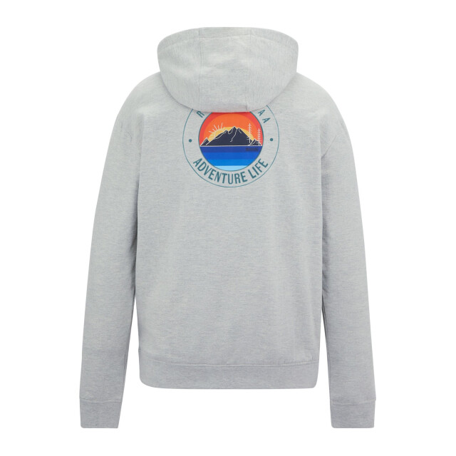 Regatta Heren cline back print hoodie UTRG12942_greymarlmediterranea large