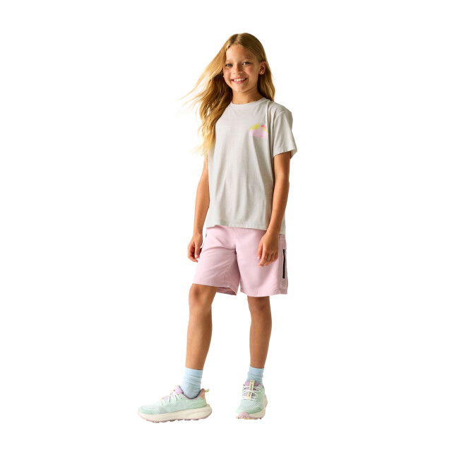 Regatta Kinderen/kinderen aria sunrise t-shirt UTRG12936_graydawnmarl large