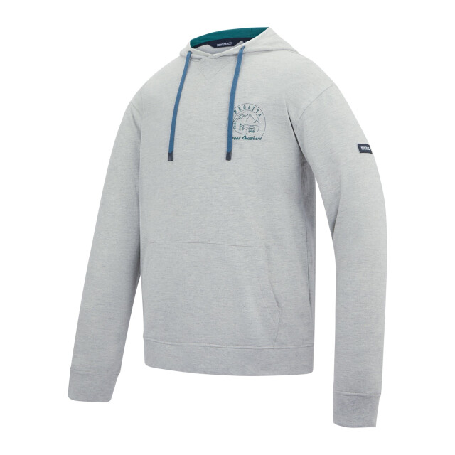 Regatta Heren cline back print hoodie UTRG12942_greymarlmediterranea large