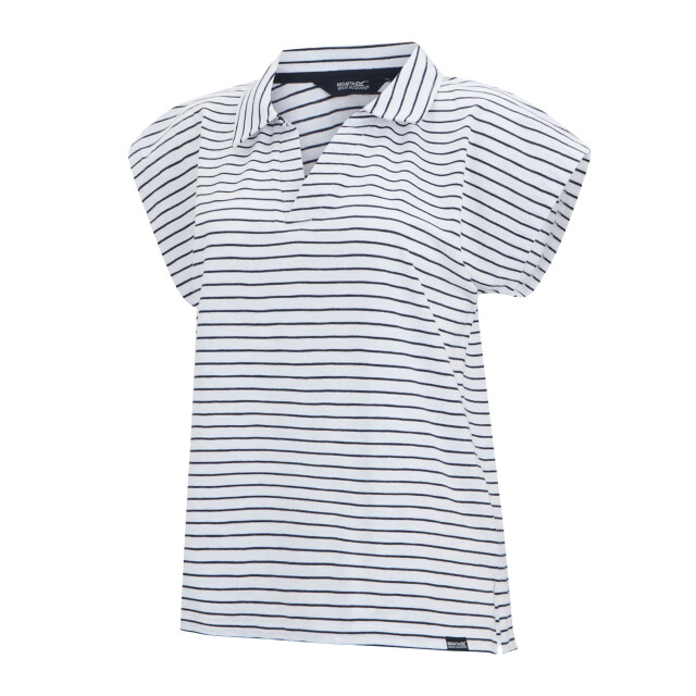 Regatta Dames lorana t-shirt UTRG12926_whitenavy large