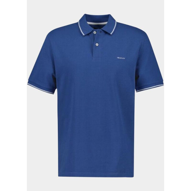 Gant Polo heren tipped piqué polo shirt 2062034/442 205864 large