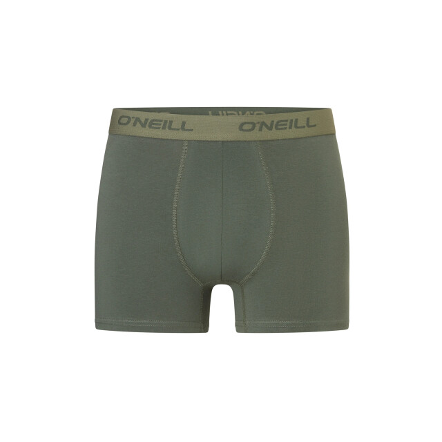 O'Neill Heren boxershorts trunks effen 3-pack groen/zwart 900003-2910P large