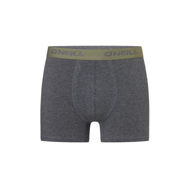 O'Neill Heren boxershorts trunks effen 3-pack groen/zwart 900003-2910P large