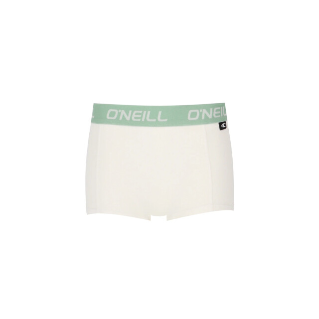 O'Neill Boxershort dames 2-pack lichtgroen/marshmallow 203022006-7004 large