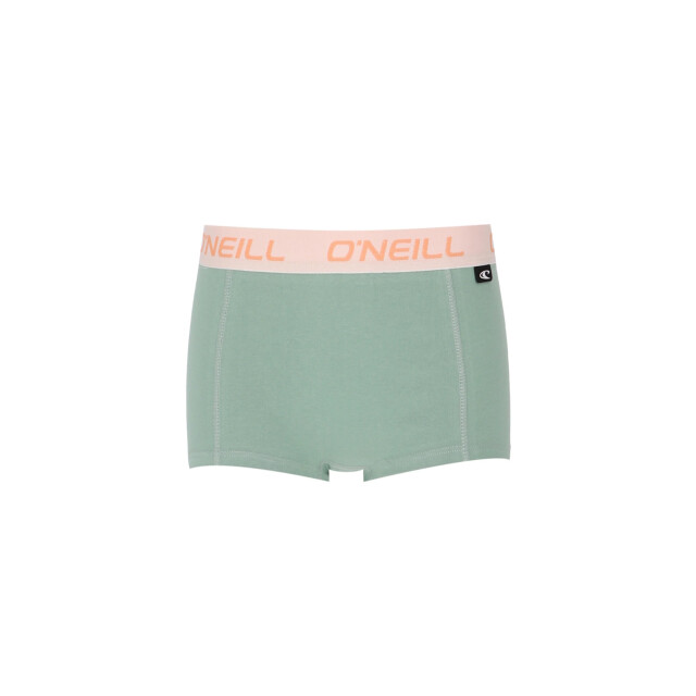 O'Neill Boxershort dames 2-pack lichtgroen/marshmallow 203022006-7004 large