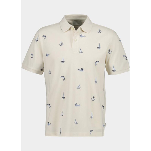 Gant Polo heren geborduurd poloshirt 2014100/119 205862 large