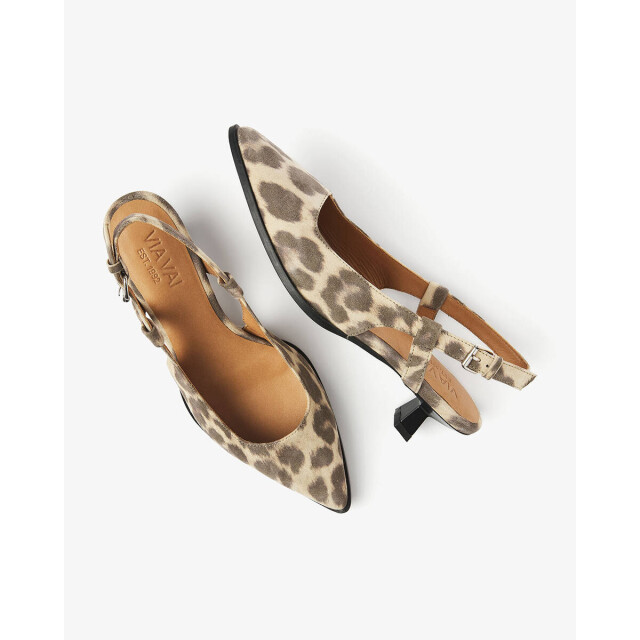 Via Vai VIA VAI Sandalen met hak 62396 LEA ELINA Sandalen Bruin VIA VAI Sandalen met hak 62396 LEA ELINA large