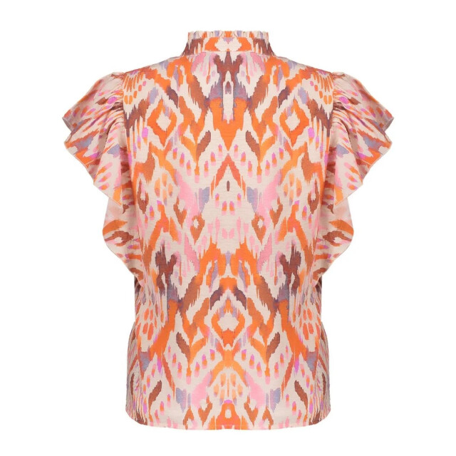 Geisha 63260-20 718 top ecru/mandarine red/lila 63260-20 718 large