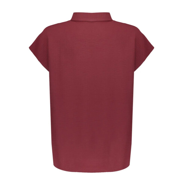 Geisha 63140-21 481 blouse crinckle cherry 63140-21 481 large