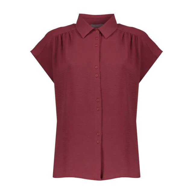 Geisha 63140-21 481 blouse crinckle cherry 63140-21 481 large