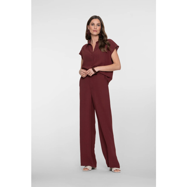 Geisha 63140-21 481 blouse crinckle cherry 63140-21 481 large