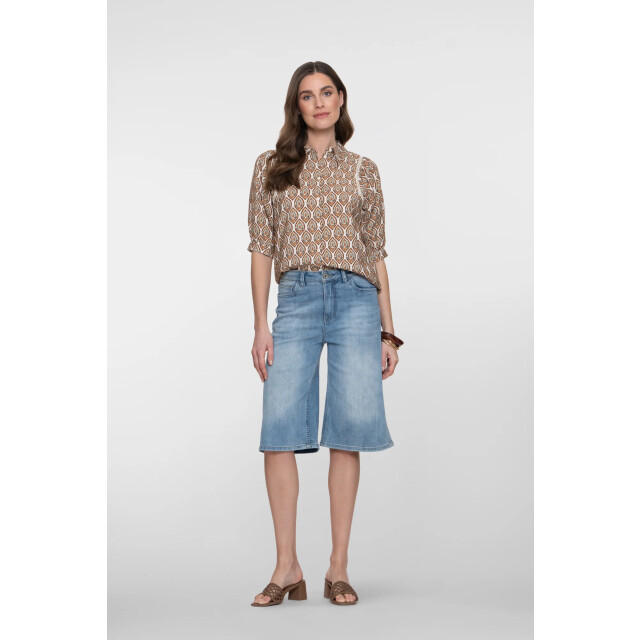 Geisha 61019-10 835 jeans short long stonebleach denim 61019-10 835 large