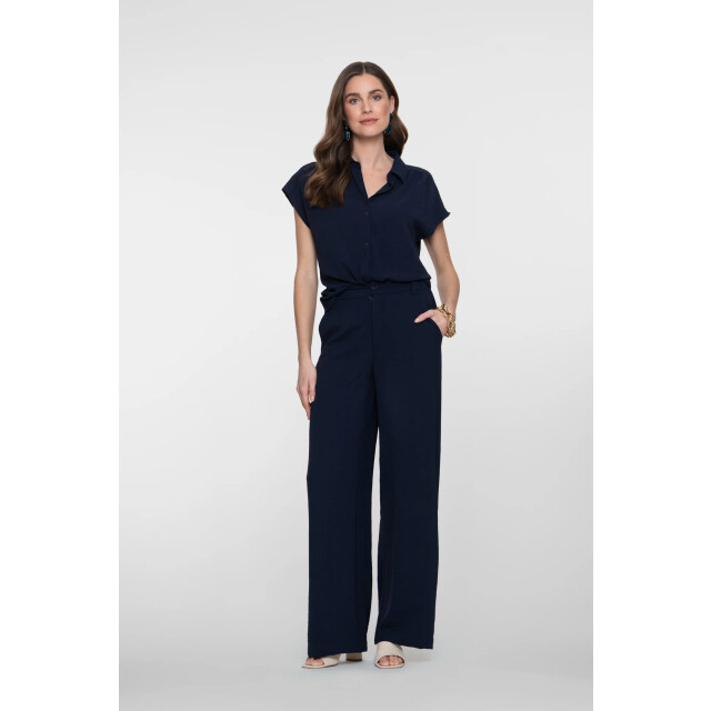 Geisha 61111-21 675 pants crinckle navy 61111-21 675 large