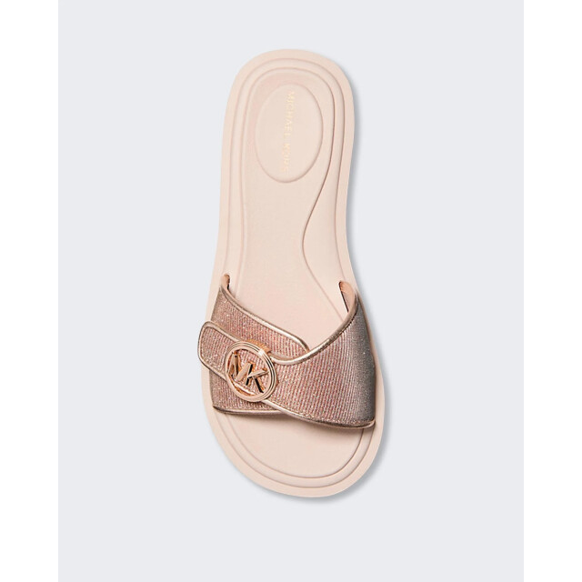 Michael Kors Dames mk pool slide 40R6MKA1D-Pale Gold large
