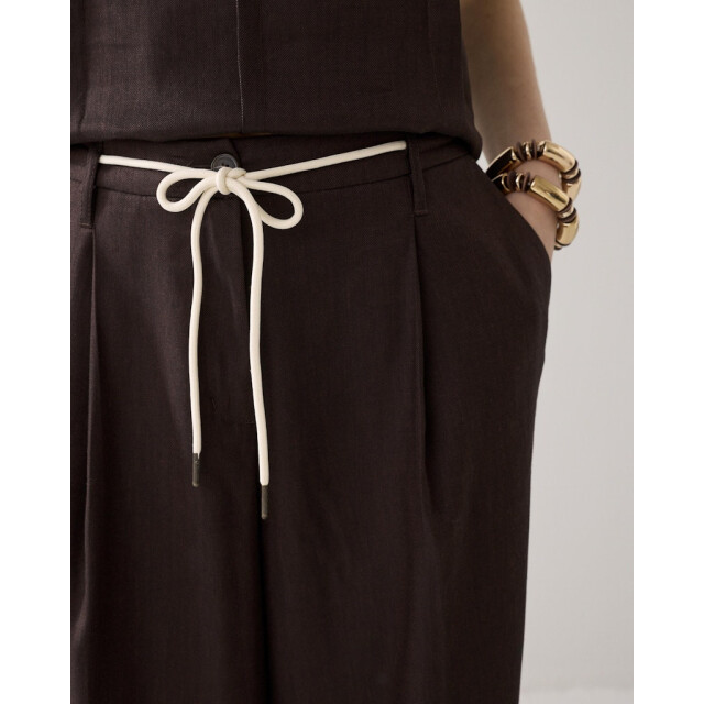 Summum trousers linen blend 4s2953-11780 713 coffee 06541.882.0186 large