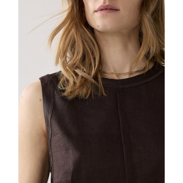 Summum top linen blend 2s3065-11780 713 coffee 06010.882.0245 large