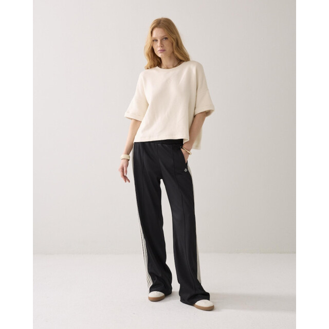 Summum top short sleeve sweat 3s5267-30775 122 ivory 06011.170.0246 large