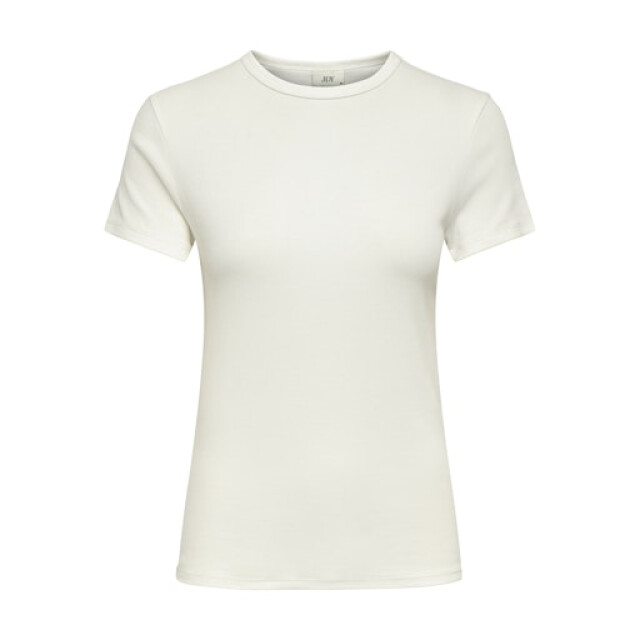 Jacqueline de Yong lucky s/s o neck top jrs noos 15352288 cloud dancer 06011.198.0181 large