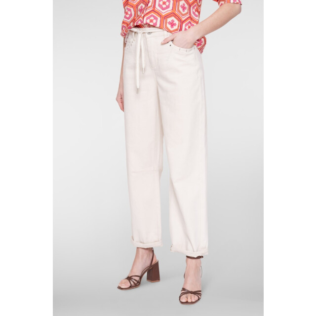 Geisha jeans balloon linen mix 61011-10 718 raw linnen mix 06511.180.0035 large