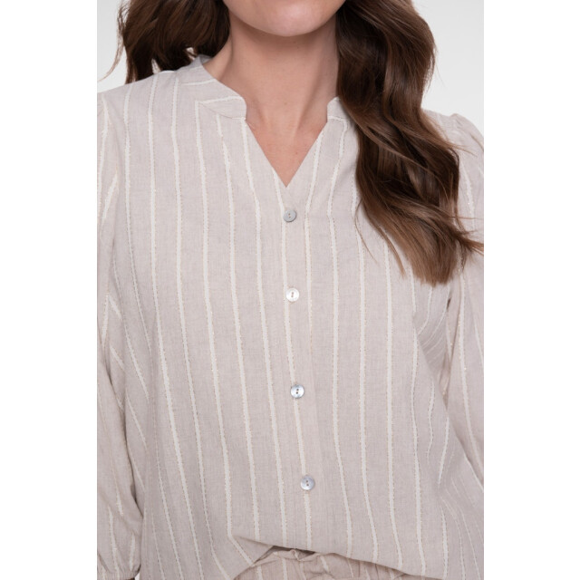 Geisha blouse lurex stripe 63169-70 718 /lurex 06615.180.0026 large