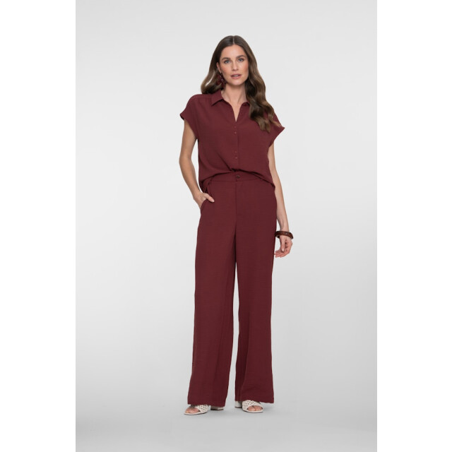 Geisha pants crinckle 61111-21 481 cherry 06541.640.0033 large