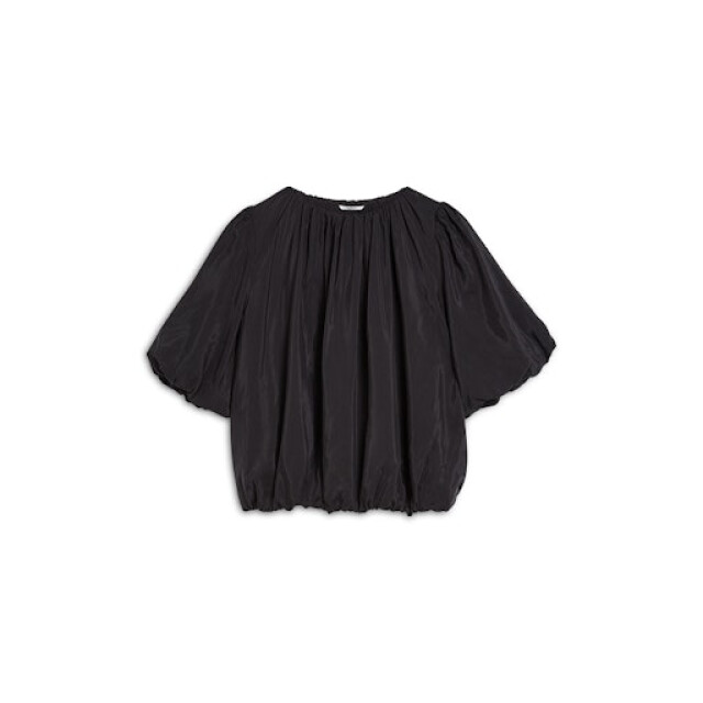 Summum top balloon sleeves viscose cotton 2s3442-12370 990 black 06011.990.0142 large