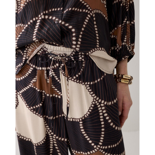 Summum trousers all over twill satin 4s2964-12387 120 multicolour 06541.500.0034 large