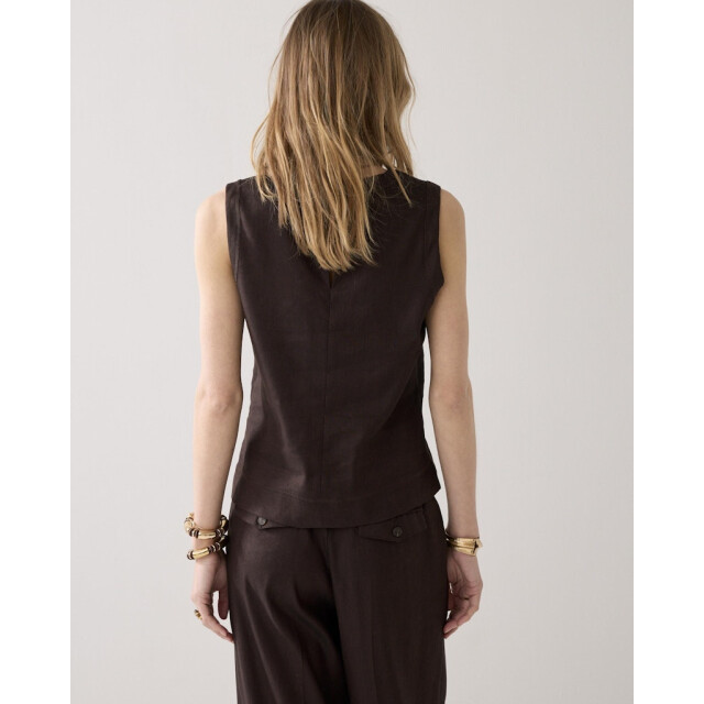 Summum top linen blend 2s3065-11780 713 coffee 06010.882.0245 large