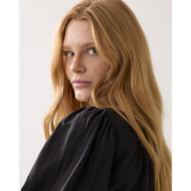 Summum top balloon sleeves viscose cotton 2s3442-12370 990 black 06011.990.0142 large
