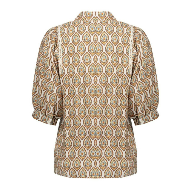 Geisha blouse 63196-20 718 /choclate brown 06615.180.0008 large