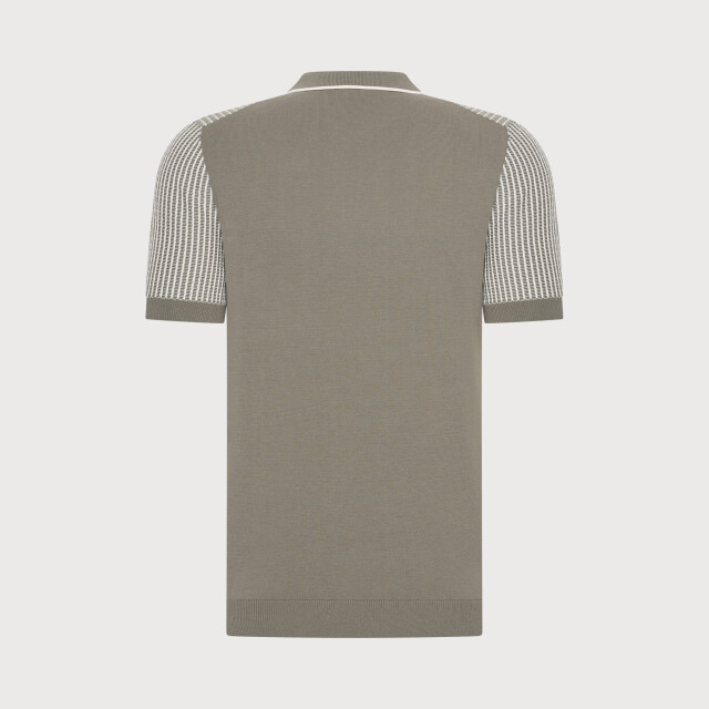 Blue Industry knitted polo short sleeve kbis26-m21 rock 05311.938.0016 large