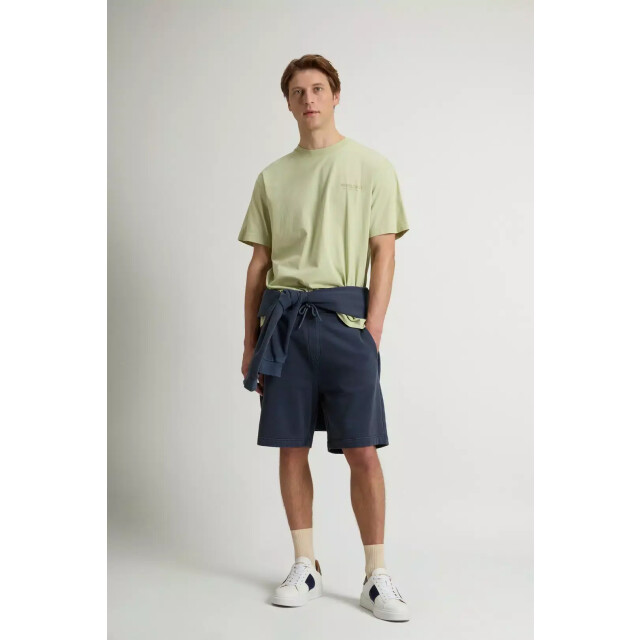 Woolrich Cotton graphic t-shirt lint 162104714 large