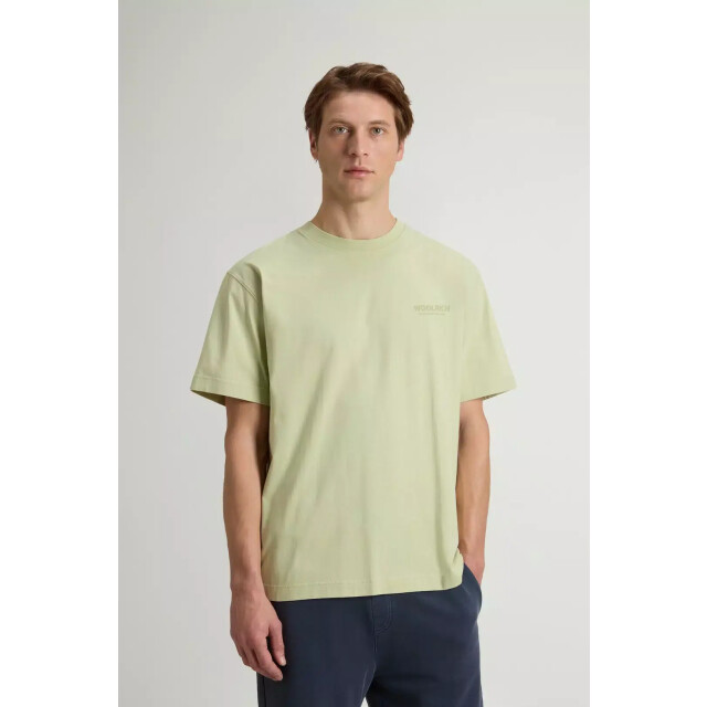 Woolrich Cotton graphic t-shirt lint 162104714 large