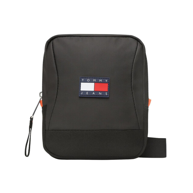 Tommy Hilfiger Logo crossbody tas UTNA1415_black large