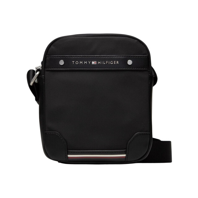 Tommy Hilfiger Heren logo-kruistas UTNA1405_black large