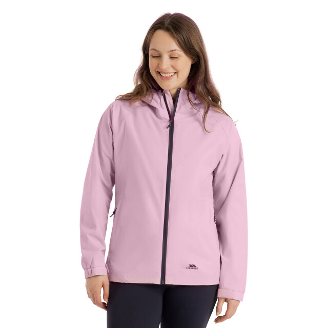 Trespass Dames tayah ii waterdichte shell jas UTTP3378_carnation large