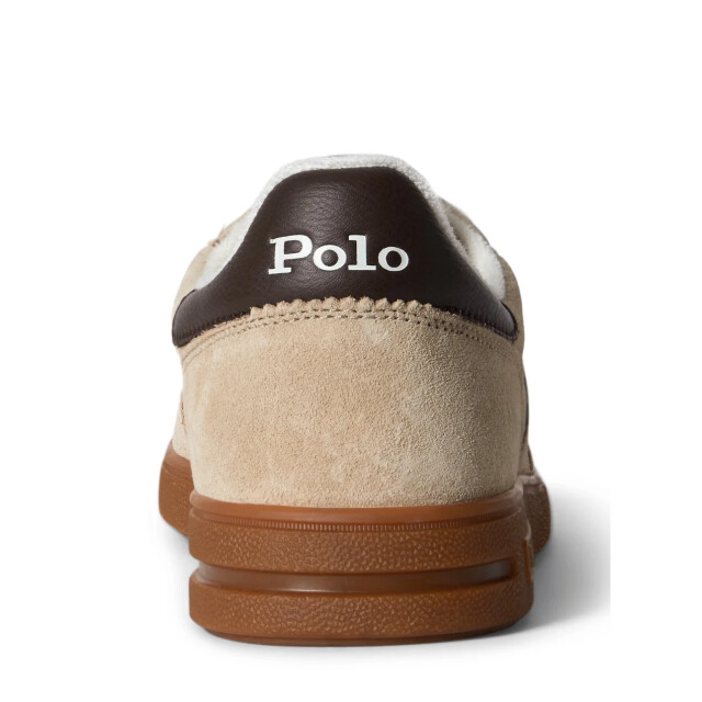 Ralph Lauren Ralph lauren bedford milkshake/brown lage sneakers unisex 809P09753005 large